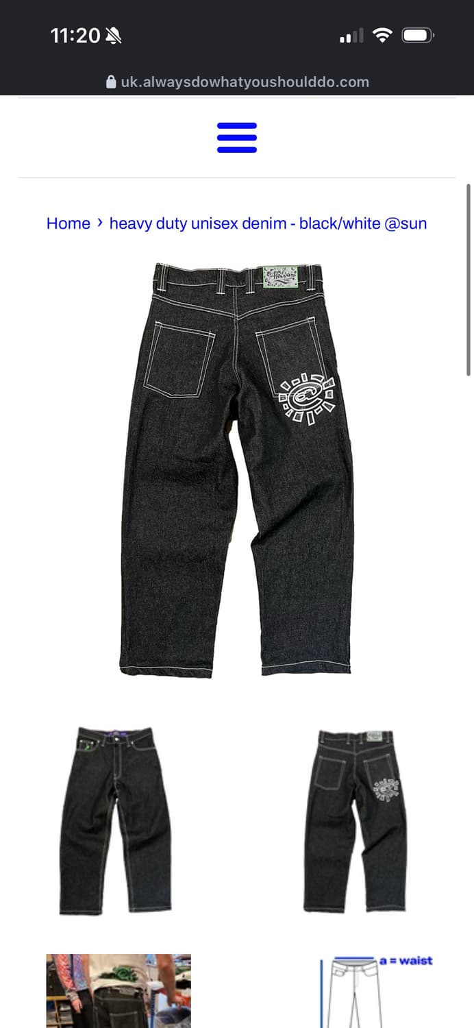 Always do what 데님 상품이미지1