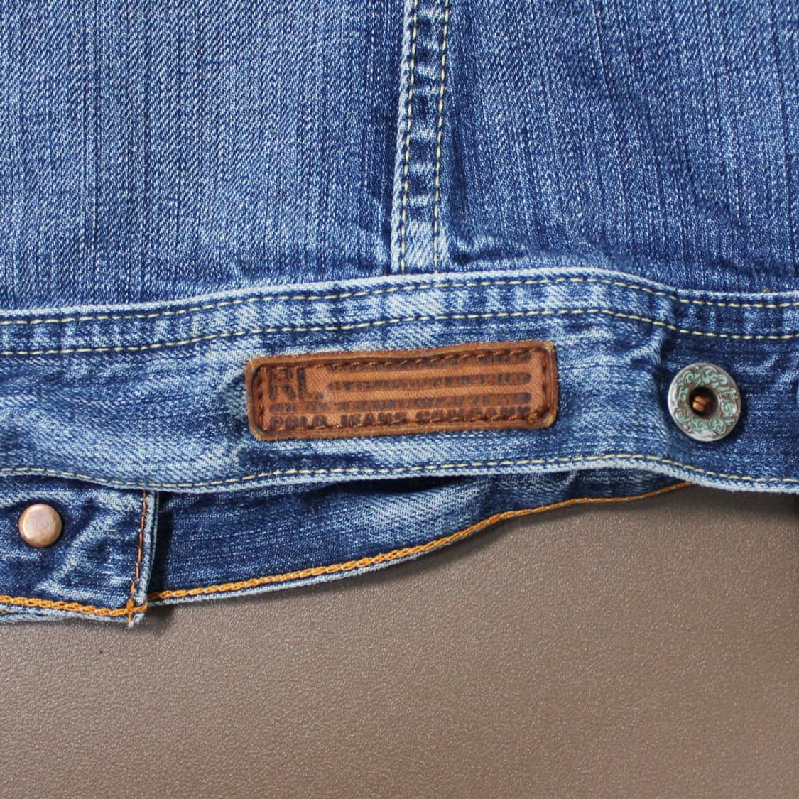 Polo Jeans 폴로 진스컴퍼니 RL67 리디아 워싱 데님 자켓 상품이미지5