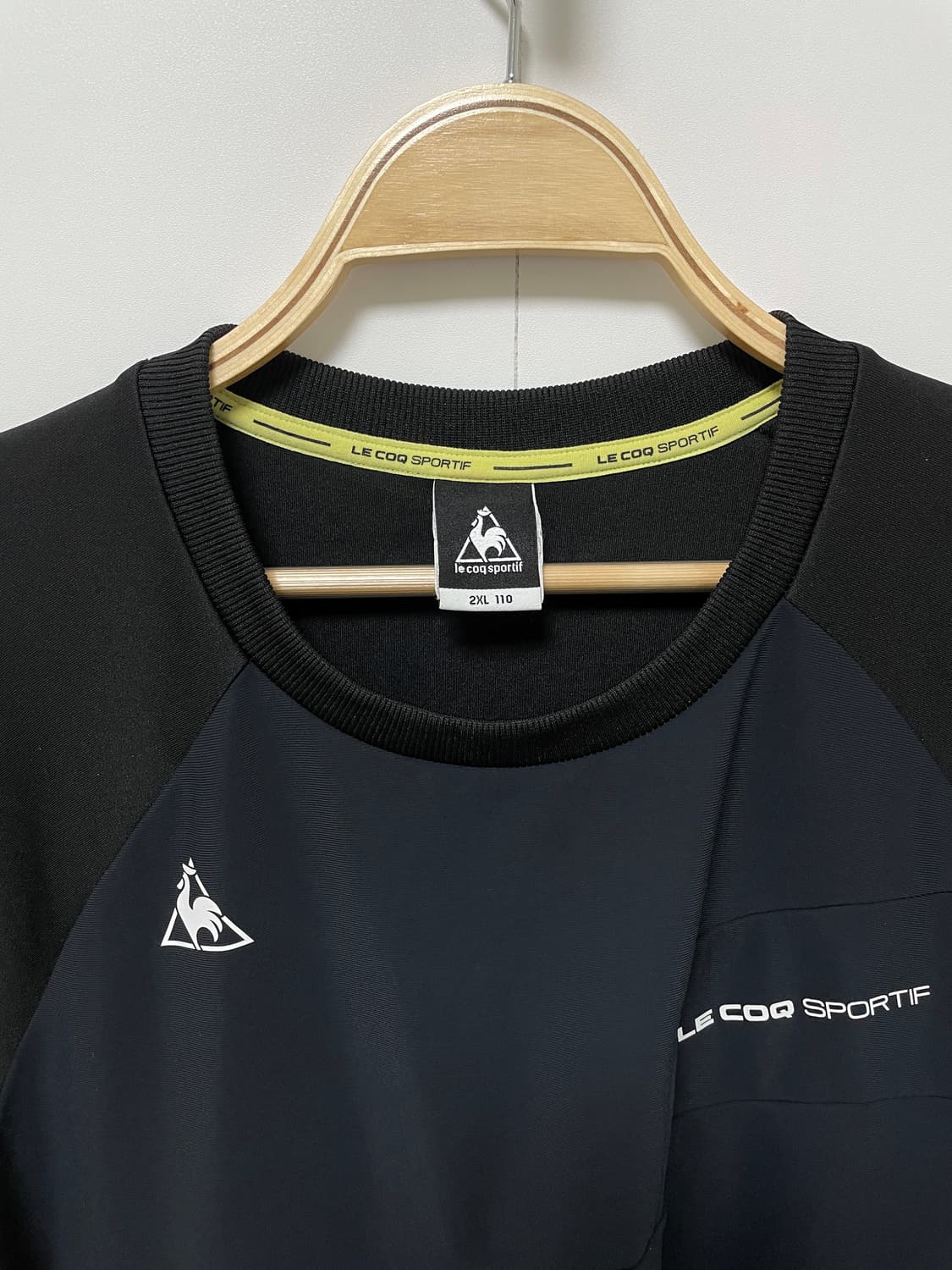 르꼬끄 스포르티브 절개 라운드넥 긴팔 티셔츠 110 상품이미지8