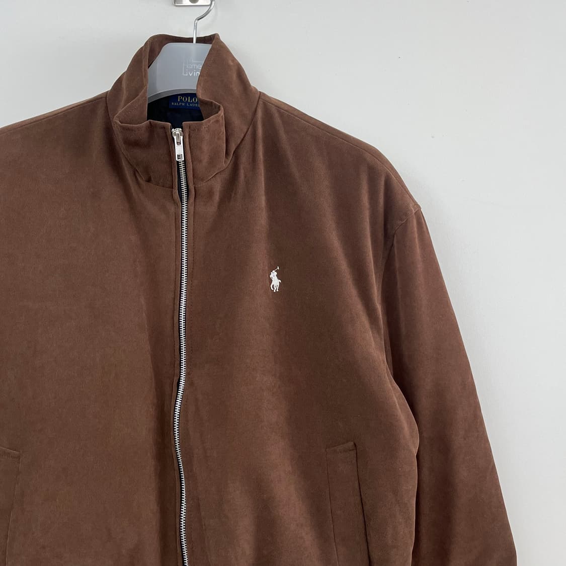 폴로 랄프로렌 브라운 누빔안감 스웨이드 자켓 상품이미지4