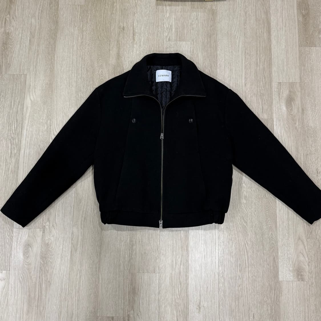 르마드 하이넥 울 자켓 상품이미지1