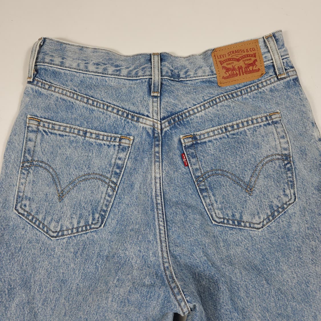 리바이스 연청 와이드 데님팬츠  상품이미지3