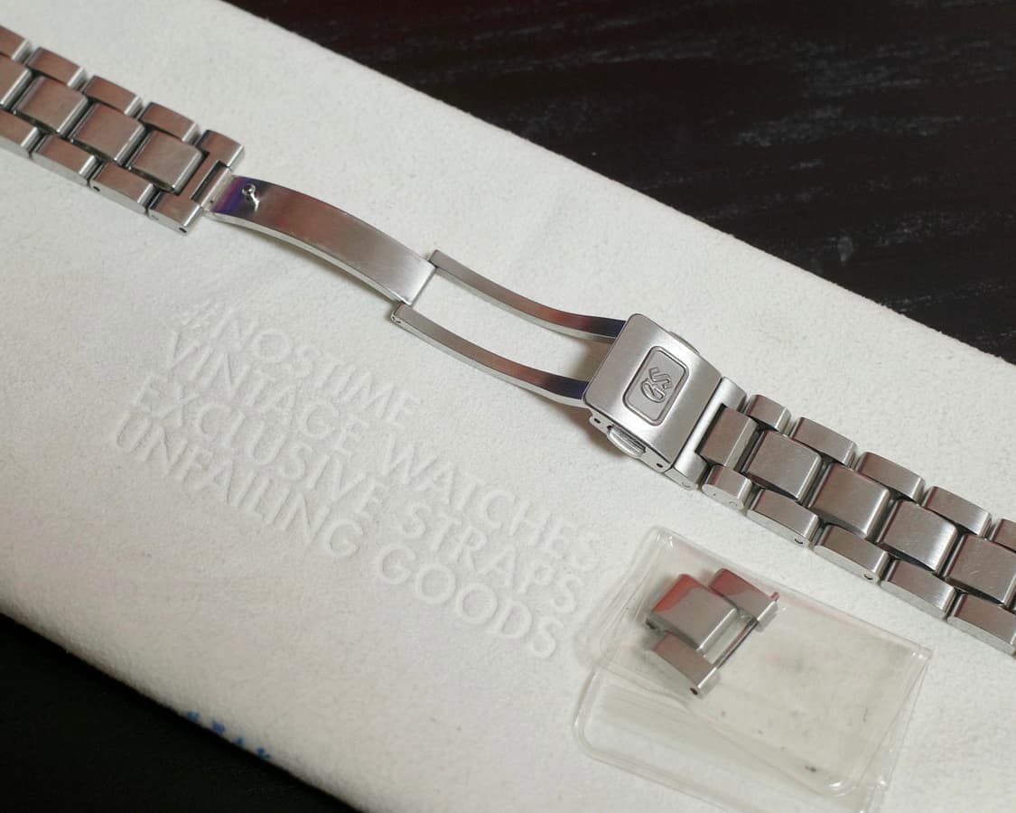 그랜드세이코 19mm 3연줄 메탈 브레이슬릿 상품이미지1