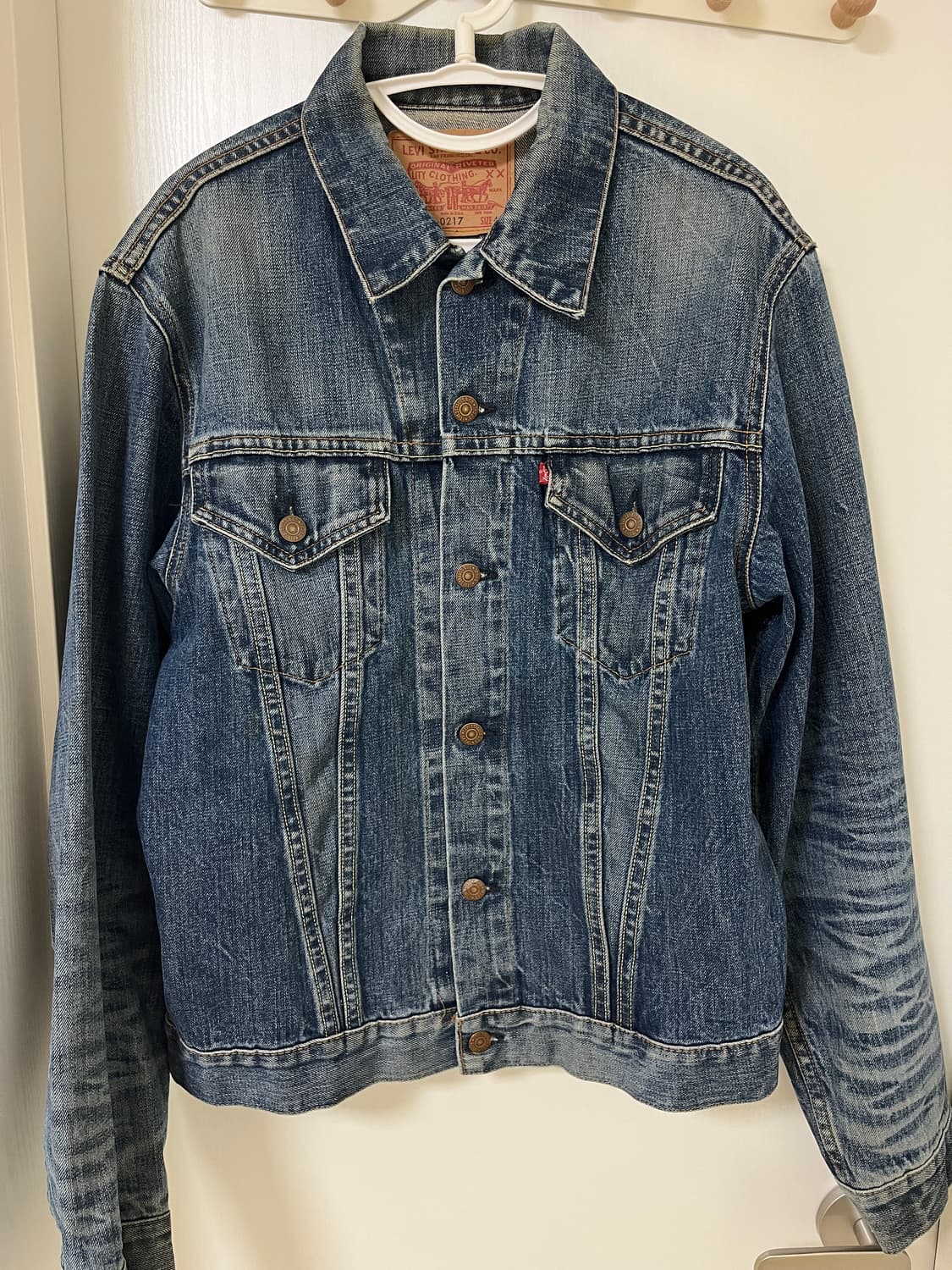 리바이스 90s 타입3 트러커 발렌시아 555 44사이즈 3세대 상품이미지1