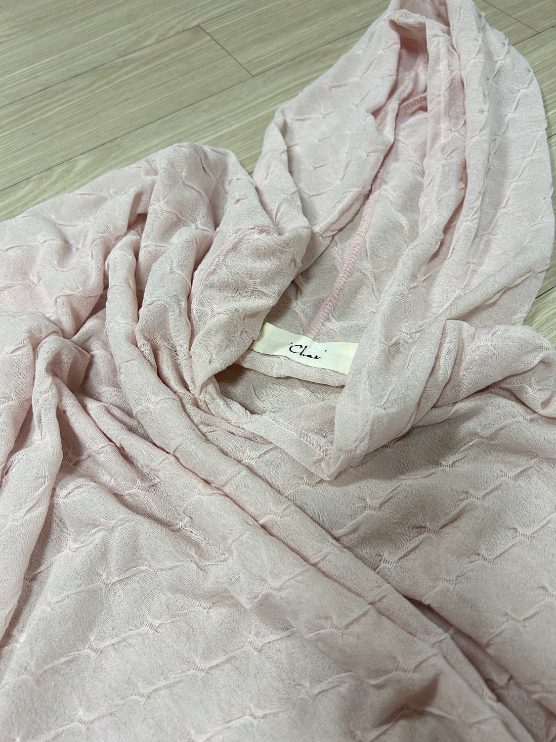 챈 워머 후드 슬리브티 상품이미지2