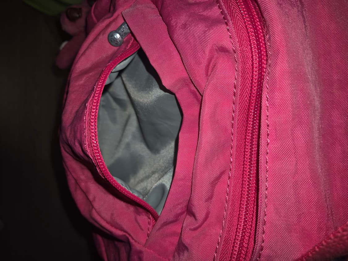 애기고릴라 업은 엄마고릴라 핫핑크 키플링 백팩 상품이미지4