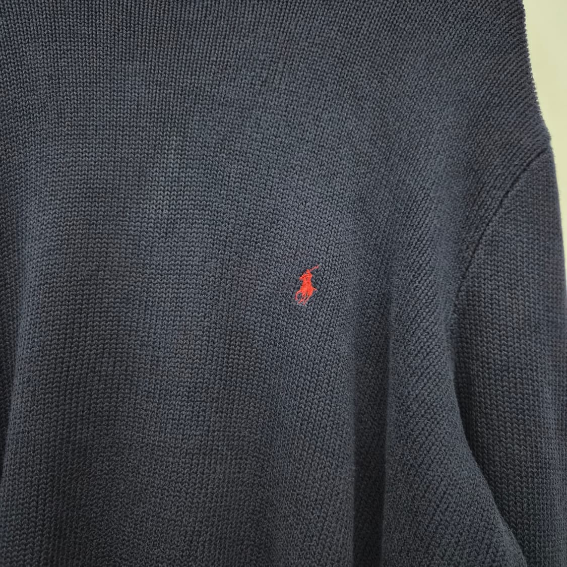 폴로 랄프로렌 네이비 니트 스웨터 남성 2XL 상품이미지3