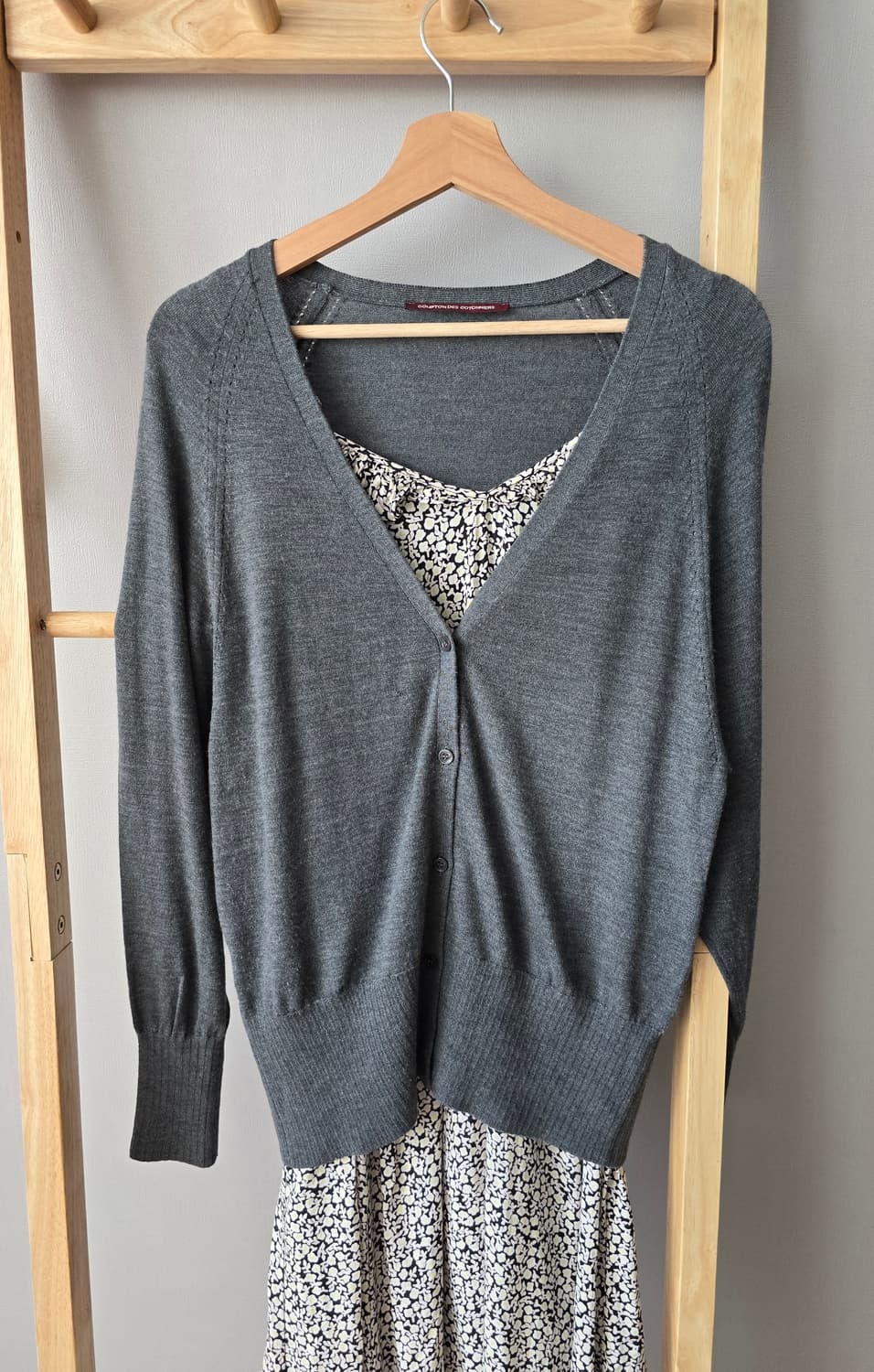 Comptoir des Cotonniers 울100% 브이넥 가디건 상품이미지1