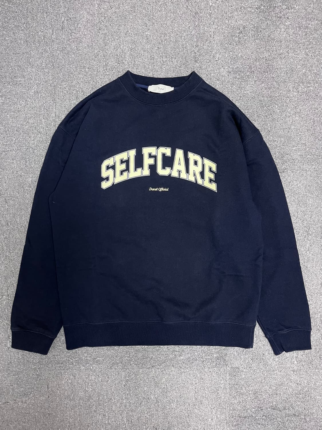 던스트 UNISEX SELFCARE SWEATSHIRT_DARK NAVY 상품이미지3