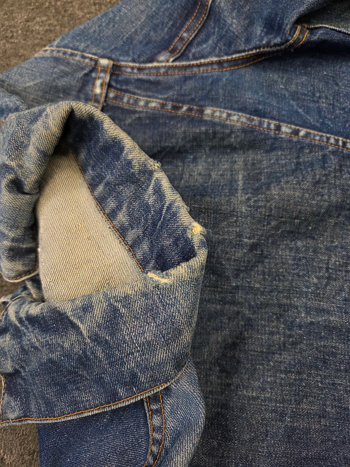 70's 리바이스 3세대 트러커 데님 자켓 상품이미지6