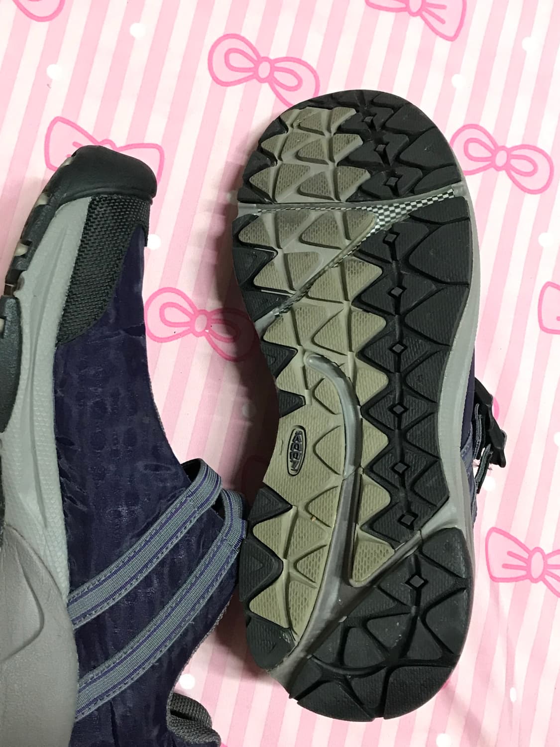 Keen 킨 메리제인 퍼플 하구미 슈즈 상품이미지4