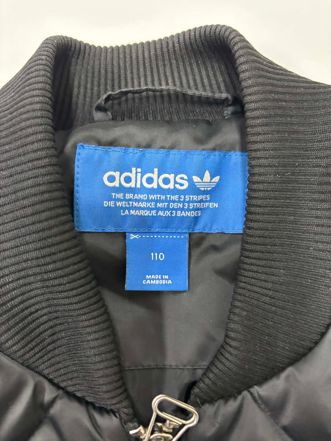 아디다스 SST 다이아 퀄팅 바시티 자켓 패딩(110) 상품이미지4