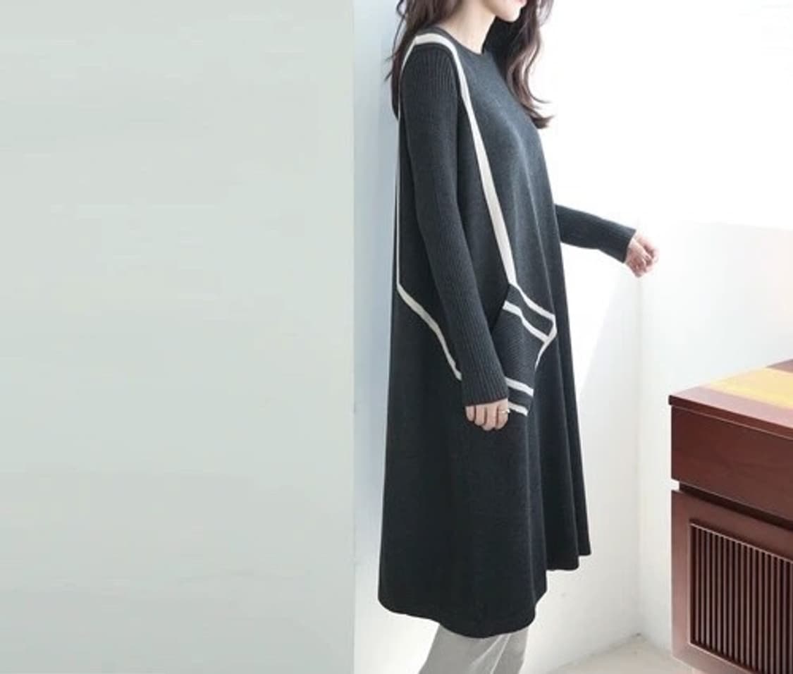 니트 원피스 상품이미지2