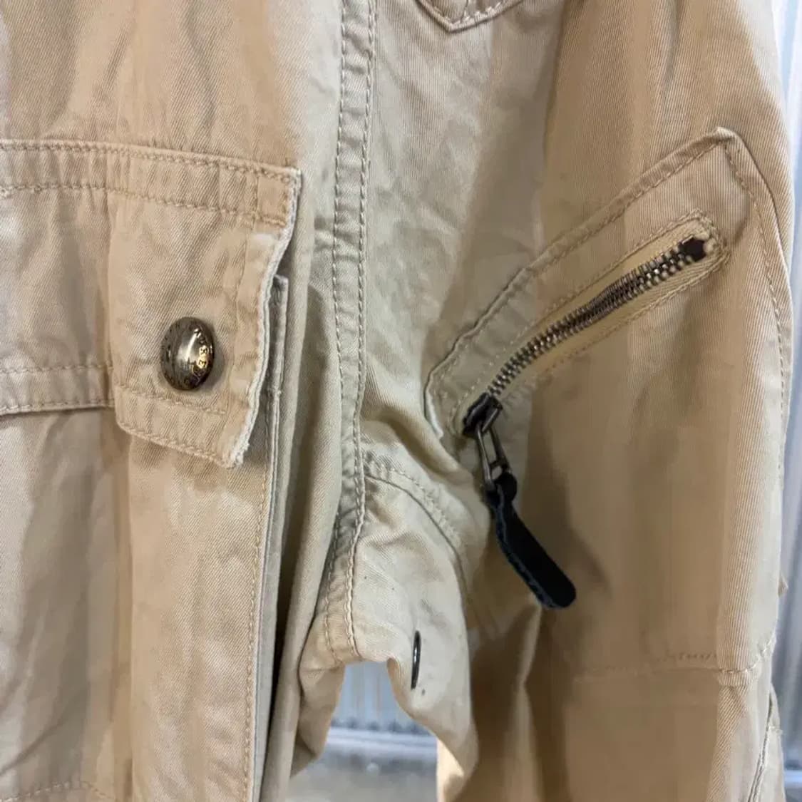 POLO ralph lauren 90s safari jacket XL 상품이미지4