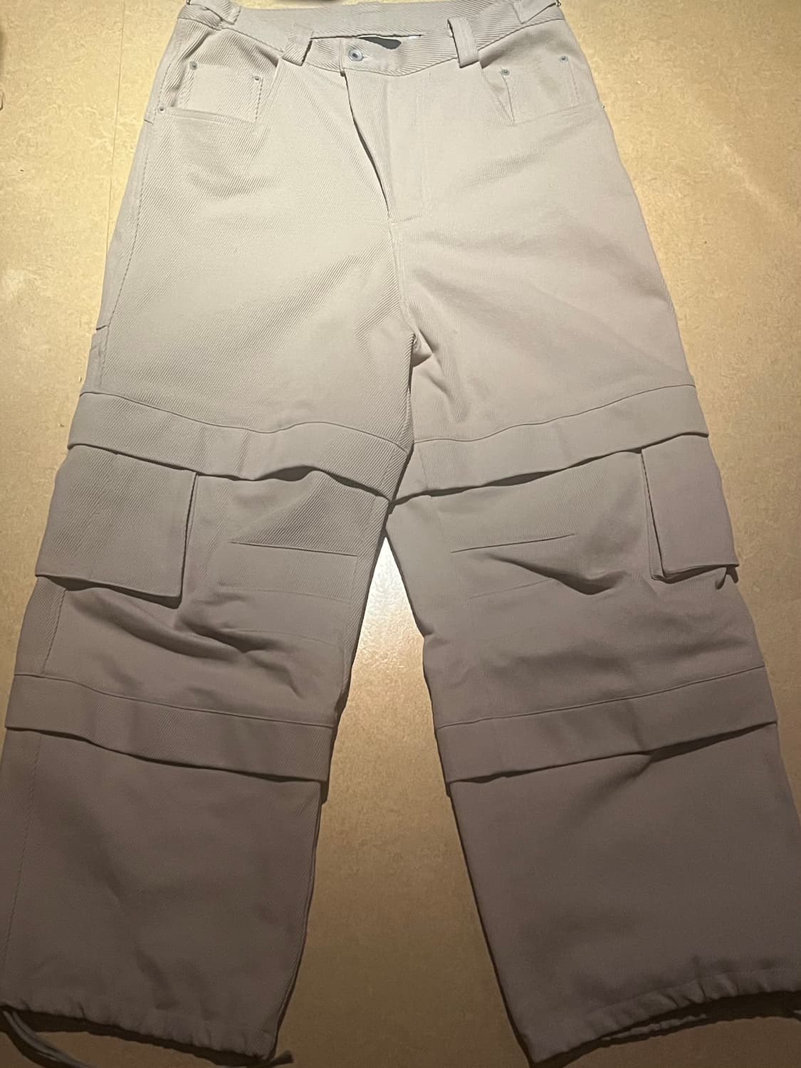 (2) 카미엔 타이탄 배기 팬츠 베이지 상품이미지3