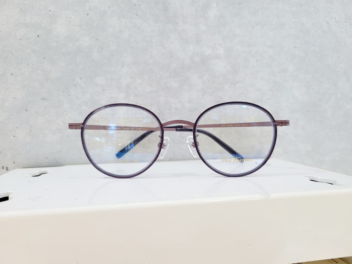 폴휴먼 PHF-5236D 그레이 원형 안경 초경량 상품이미지3