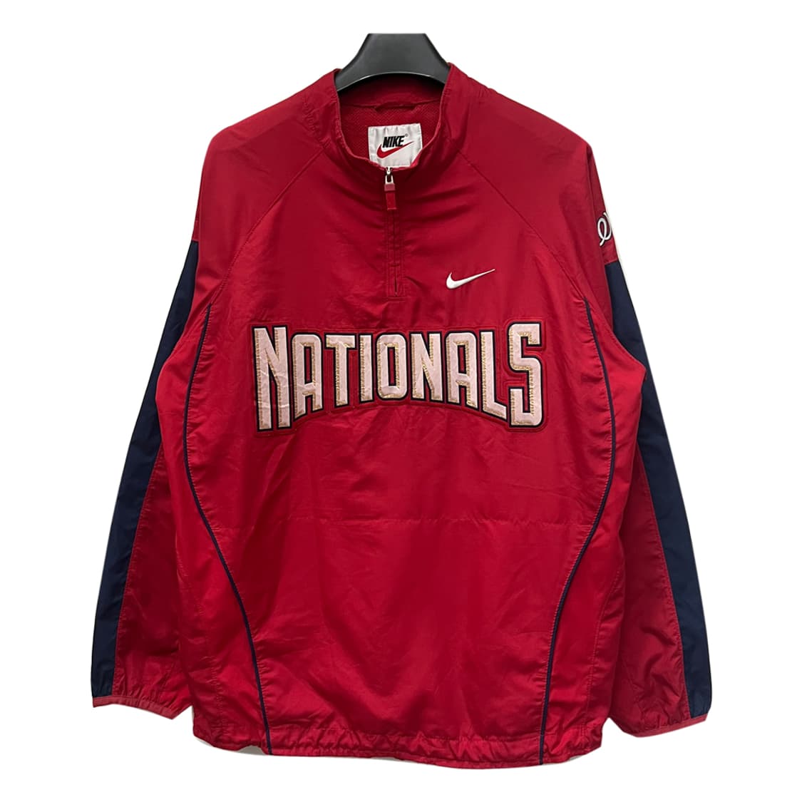 나이키 MLB 워싱턴 내셔널스 하프집업 바람막이 웜업 XL 상품이미지1
