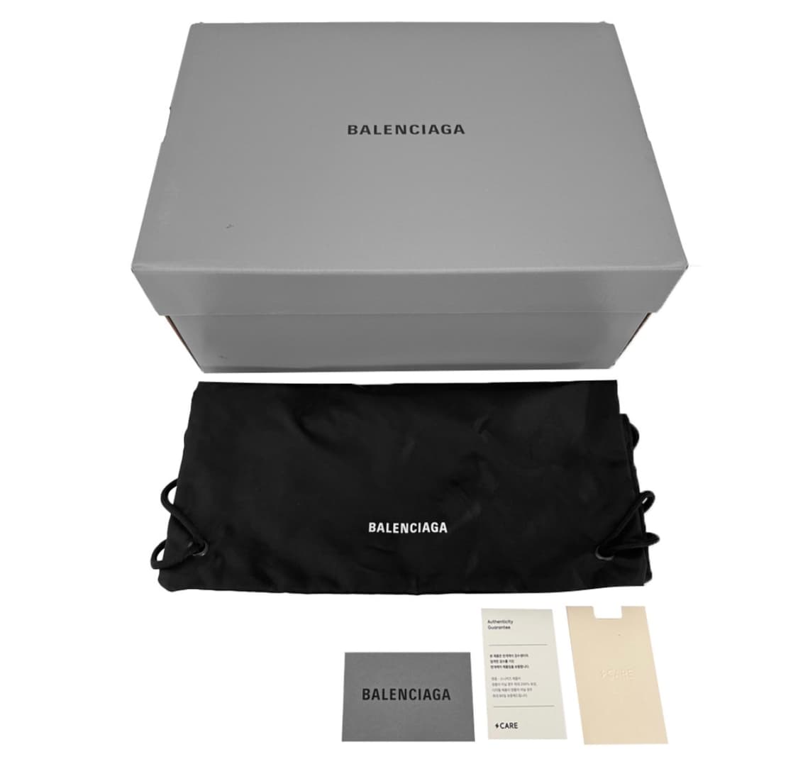 [35] Balenciaga 발렌시아가 여성 카고 스니커즈 화이트 그레이 상품이미지10
