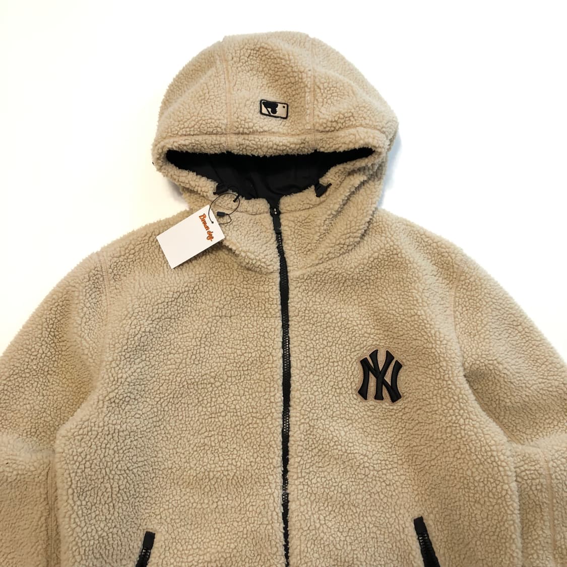 MLB 뉴욕양키즈  플리스 후드자켓 상품이미지4