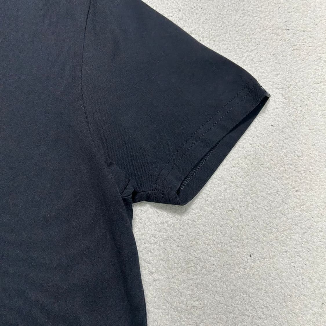 VANS 프린팅 블랙 반팔 S 상품이미지2
