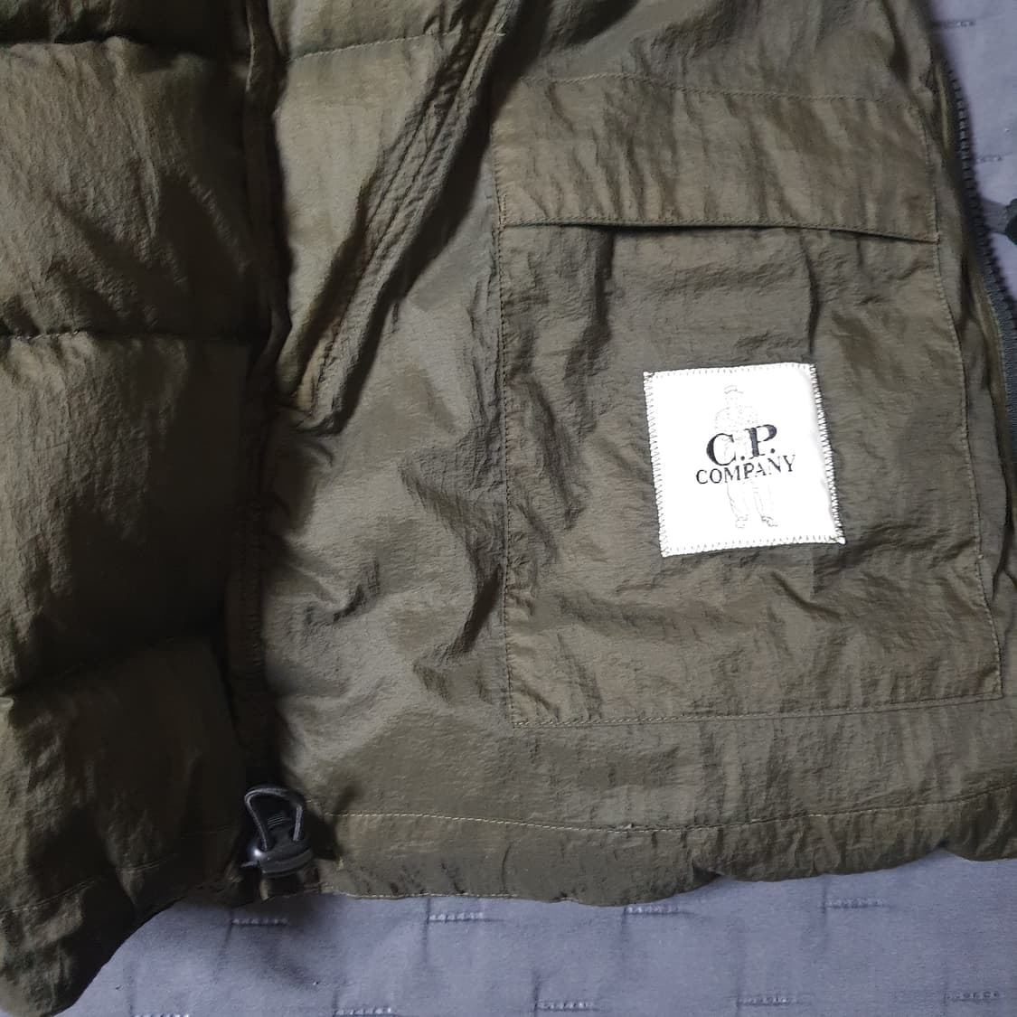 씨피컴퍼니 가먼트다잉 다운 경량 패딩 상품이미지8