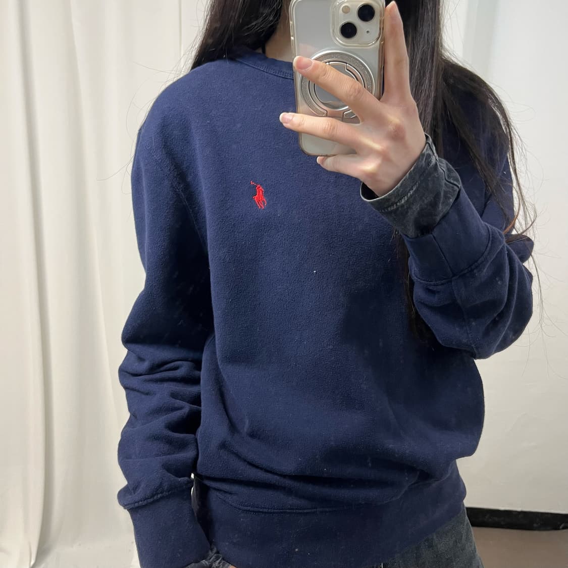 Polo Ralph Lauren Navy Sweatshirt 상품이미지3