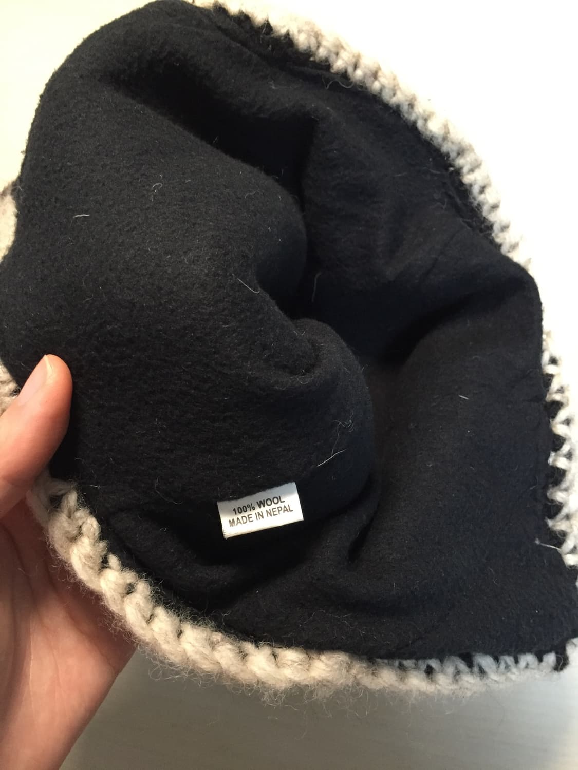 빈티지 울 100 귀덮개 모자 상품이미지3