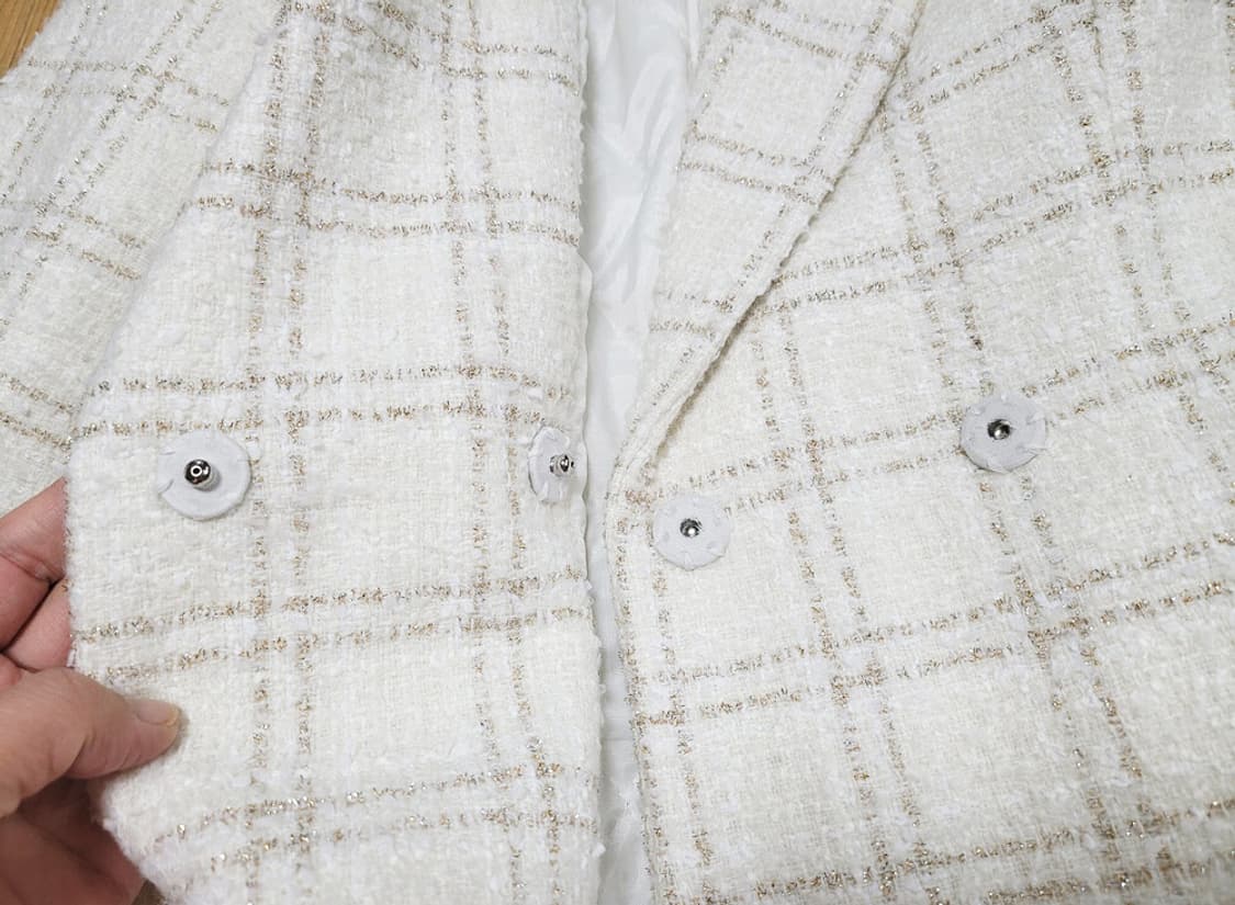 로즐리(rosely) 세이렌 트위드 플레어코트 55 상품이미지6