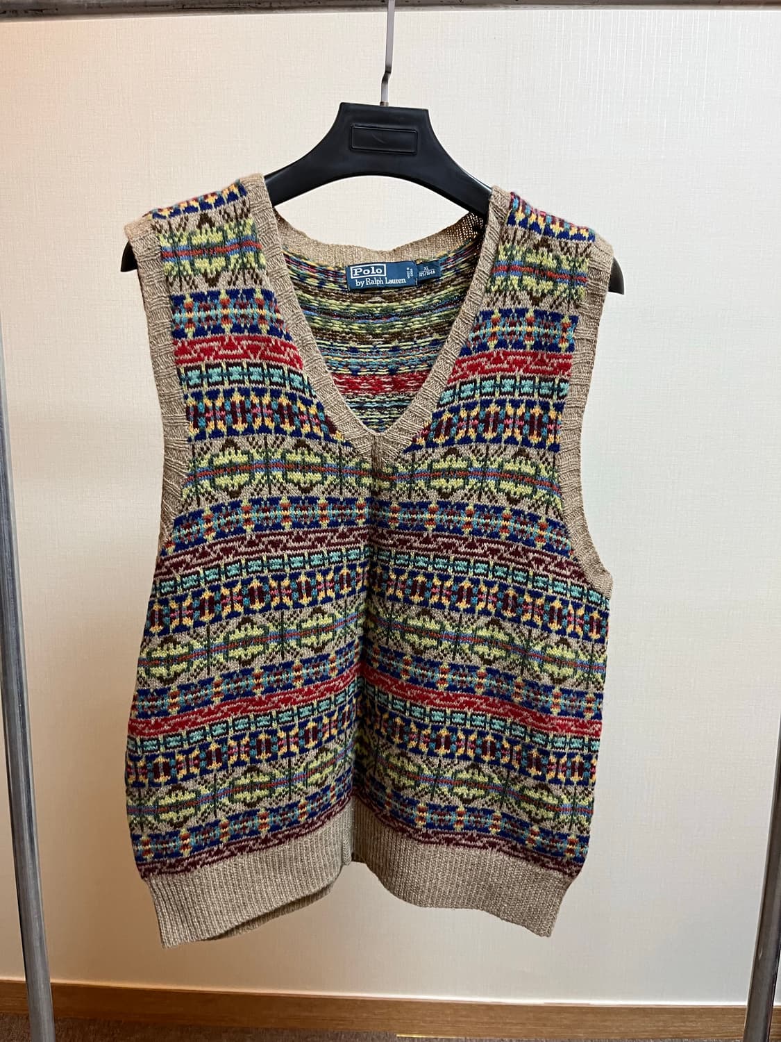 Polo knit vest 상품이미지1