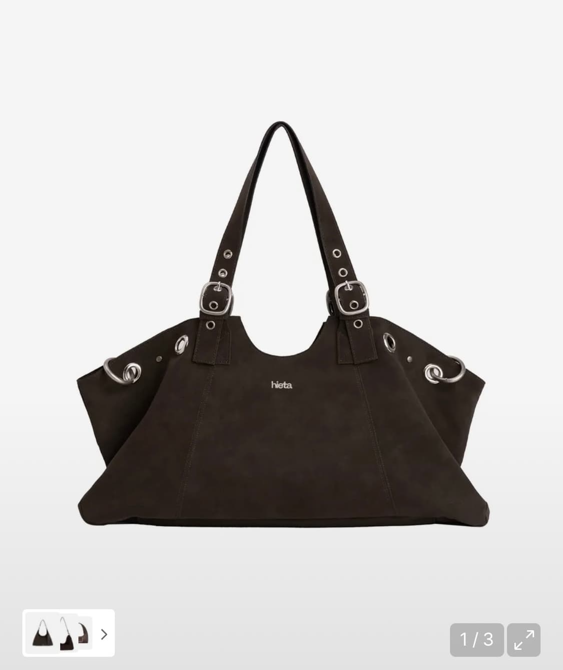 (택o,새상품) 히에타 베키백 브라운 상품이미지2