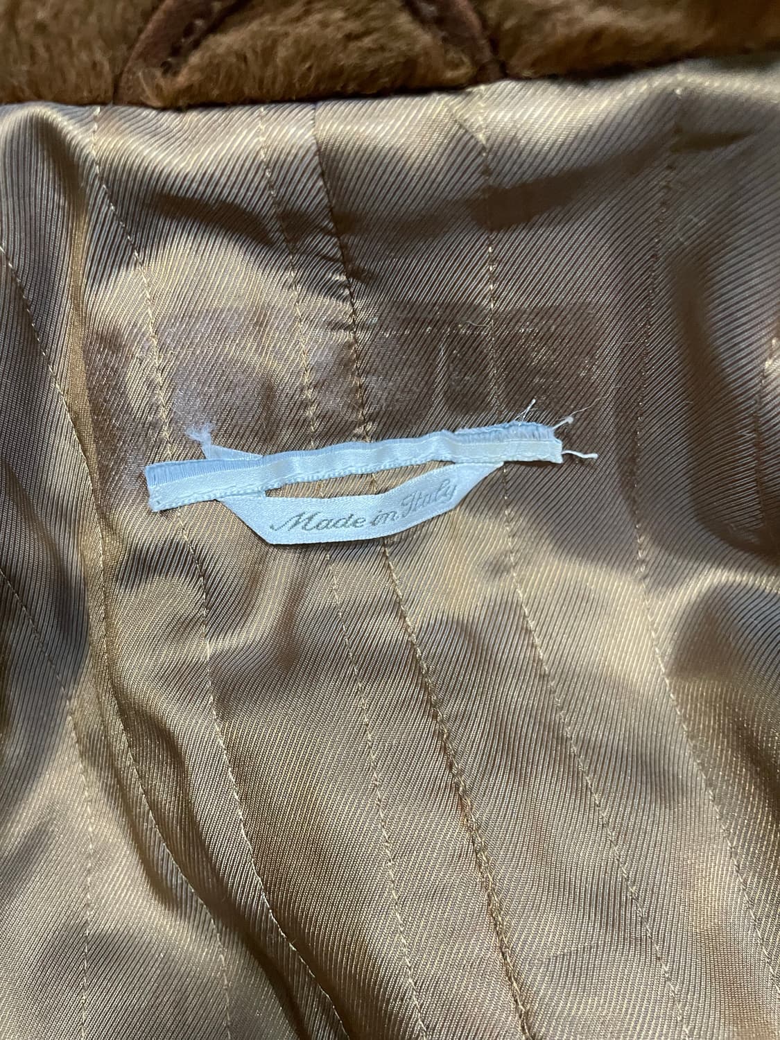 막스마라 롱 코트 브라운 42 사이즈 정품 상품이미지4