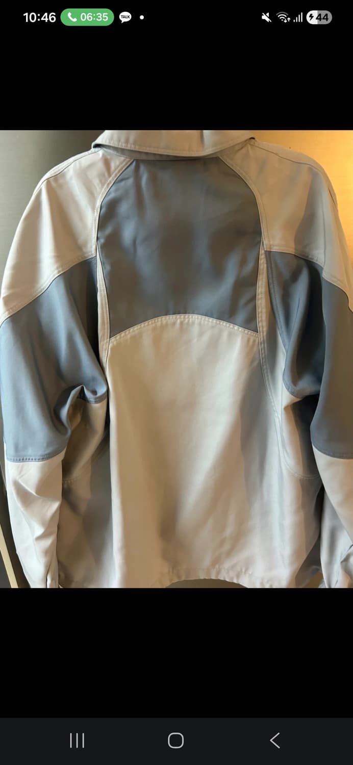 산산기어 패널디드 트윌 그레이 바람막이 상품이미지2