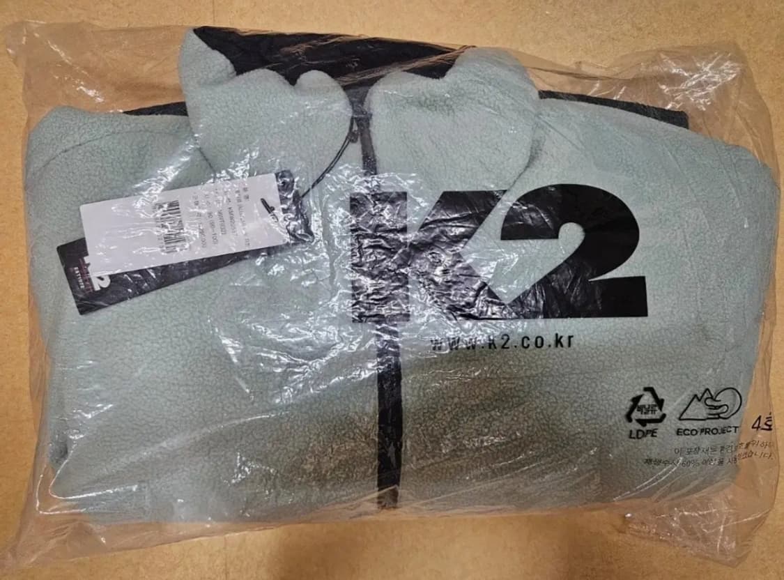 (새제품)K2공용 플리스,다운 리버시블 오버핏 블랙,민트(실측95~100 상품이미지10