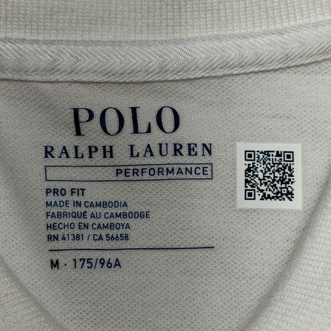 폴로 랄프로렌 골프 커스텀 슬림 퍼포먼스 베어 셔츠 화이트 M 상품이미지6