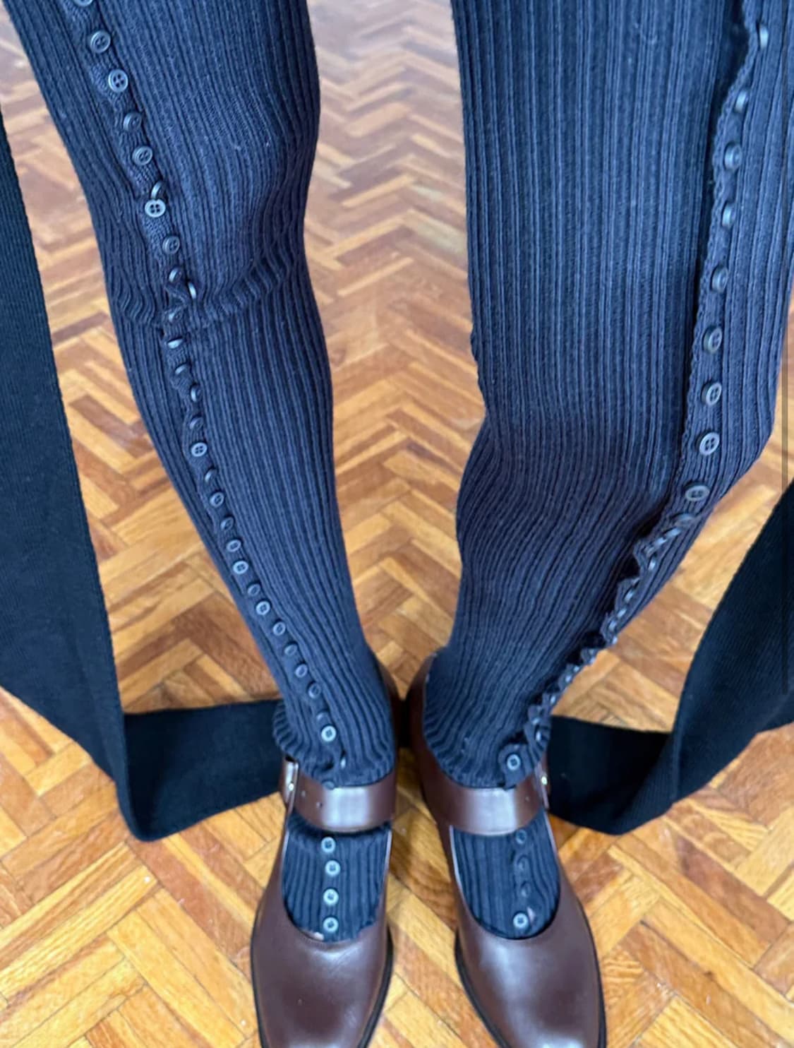 [36,37,38,39]팔로마울 Carmen 펌프스 힐/브라운 상품이미지3