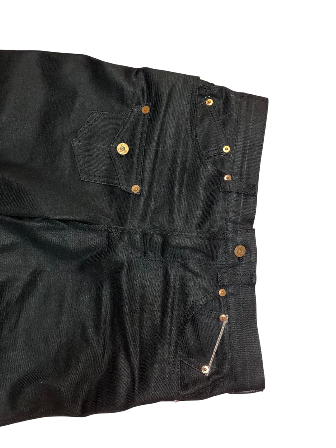 Axe selvedge denim pants (black) 상품이미지4