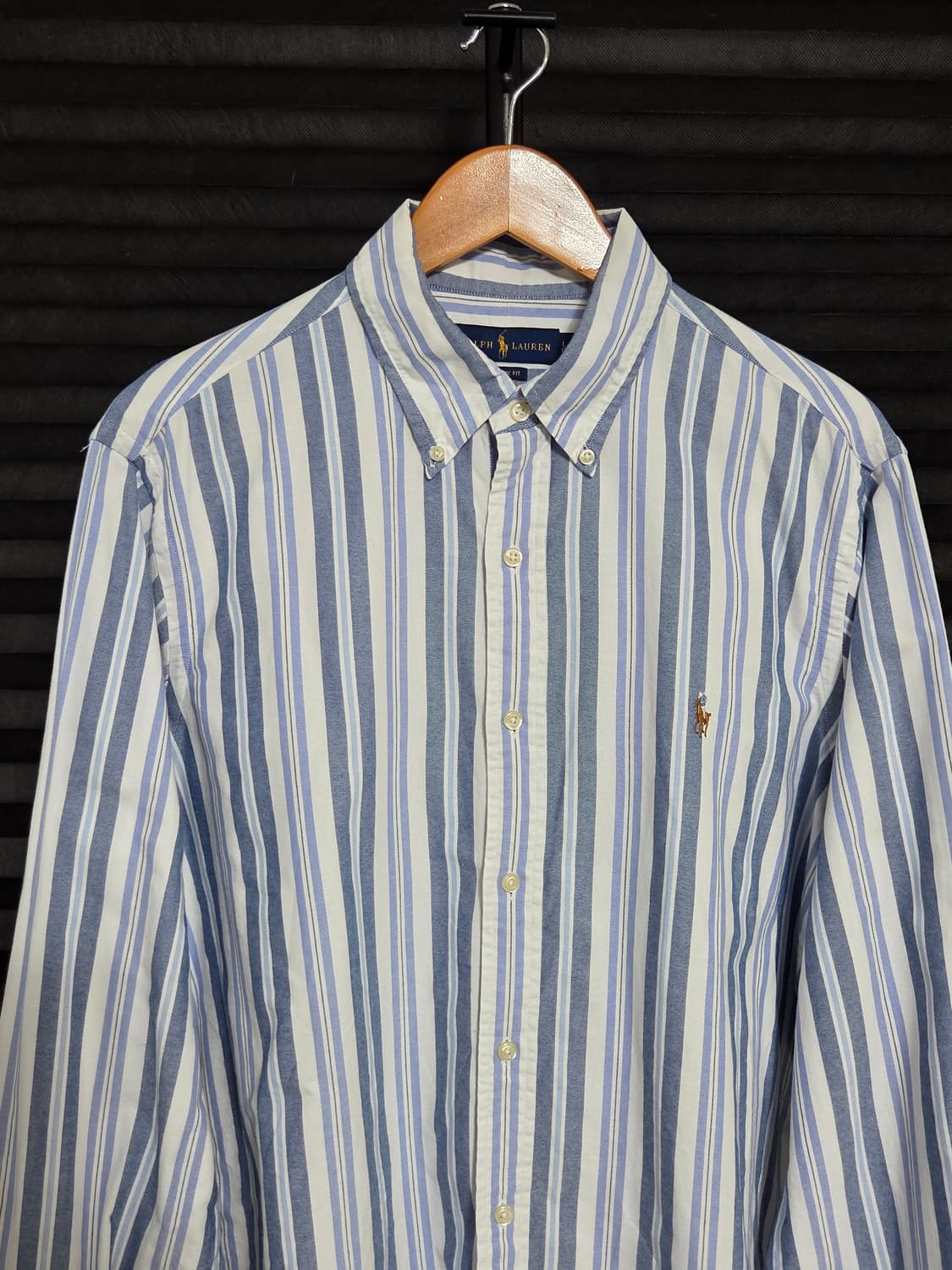 [폴로 랄프로렌] 클래식 핏 멀티 스트라이프 코튼 셔츠 | 00218 상품이미지2
