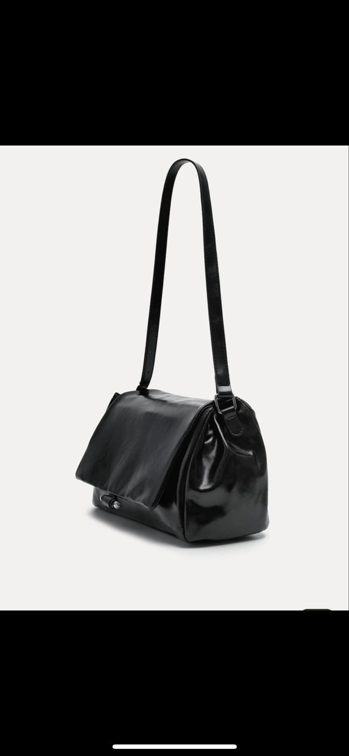 미쏘 플랩 숄더백 블랙 상품이미지2