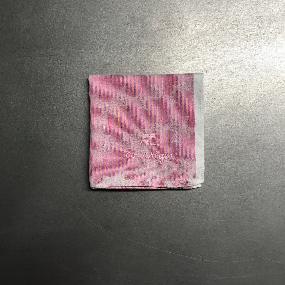 꾸레쥬 핑크 손수건 상품이미지2