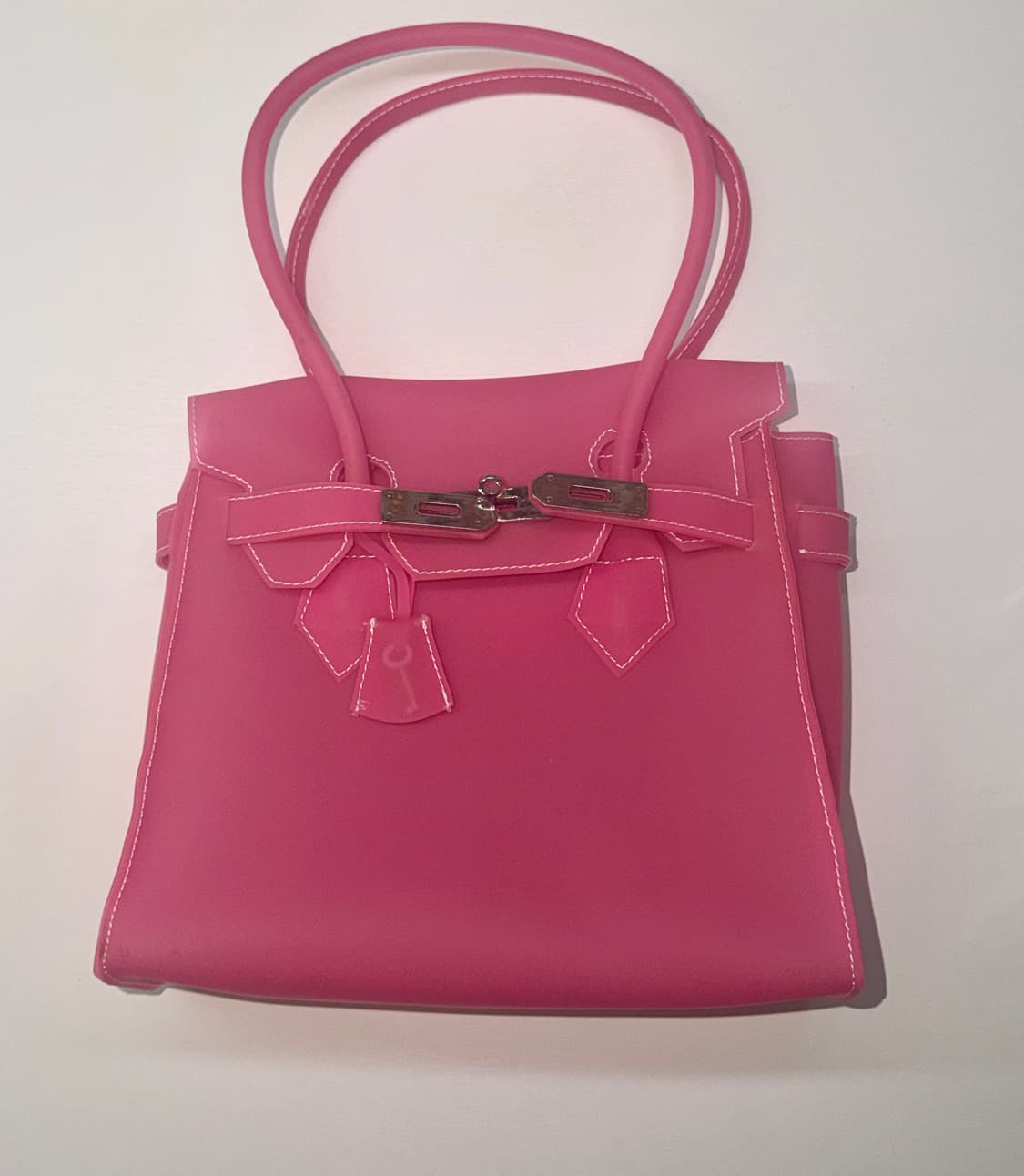 키키 핑크 젤리 버킨 퍼킨백 jelly firkin 상품이미지2