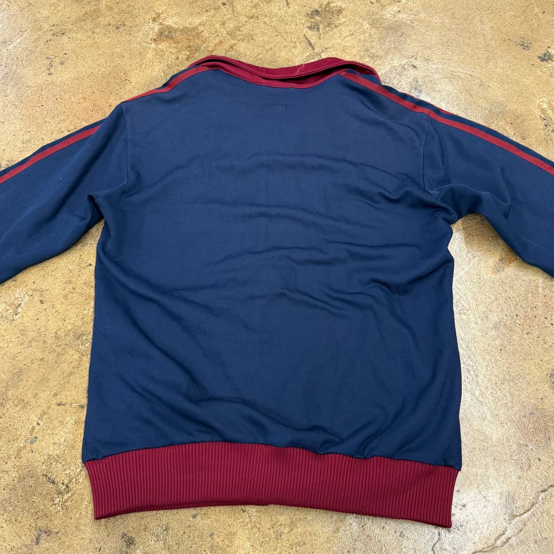 아디다스 네이비 버건디 베켄바우어 져지 트랙탑 90 상품이미지4