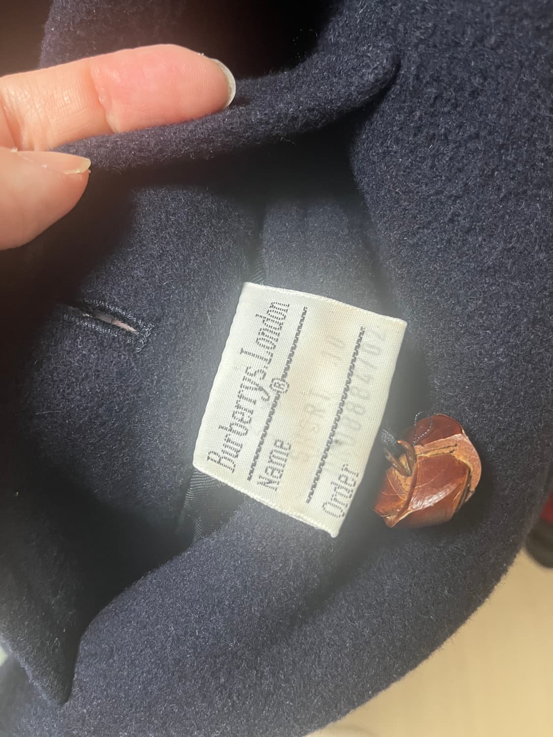 버버리 울 코트(빈티지) 상품이미지6