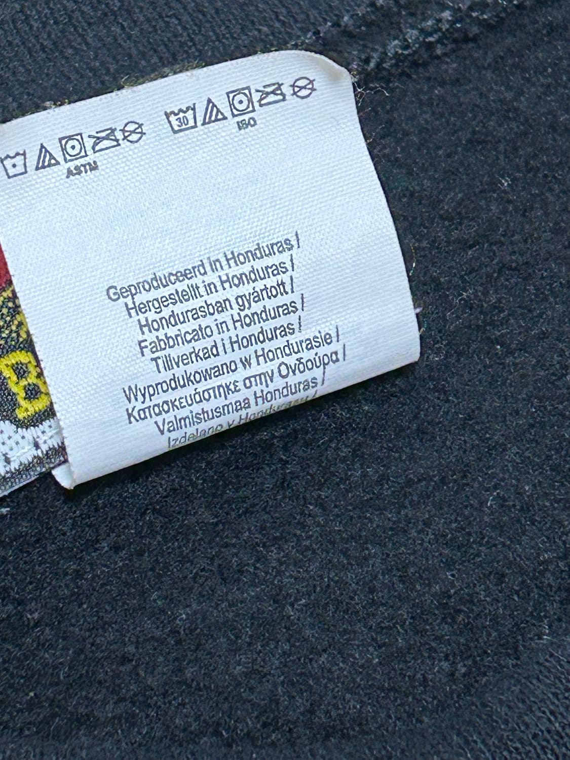 (실사이즈 L)벤데이비스 프린팅 블랙 스웻셔츠 MTM 상품이미지6