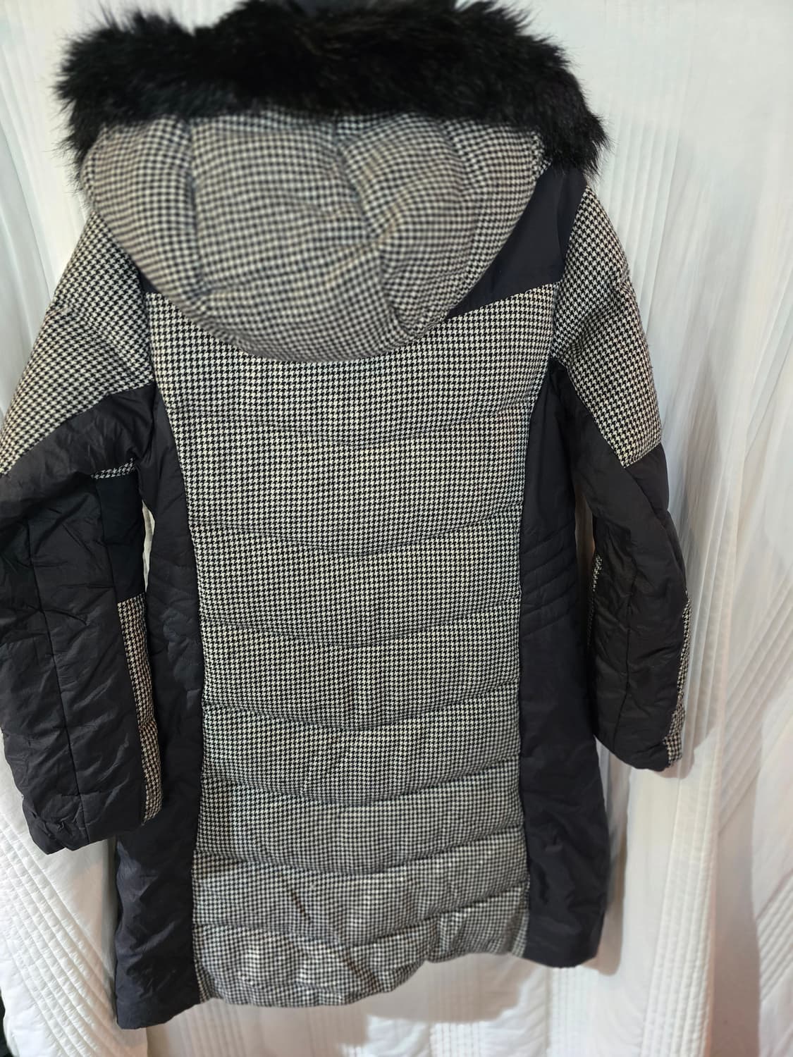 노스페이스 Houndstooth 후드 패딩 상품이미지3