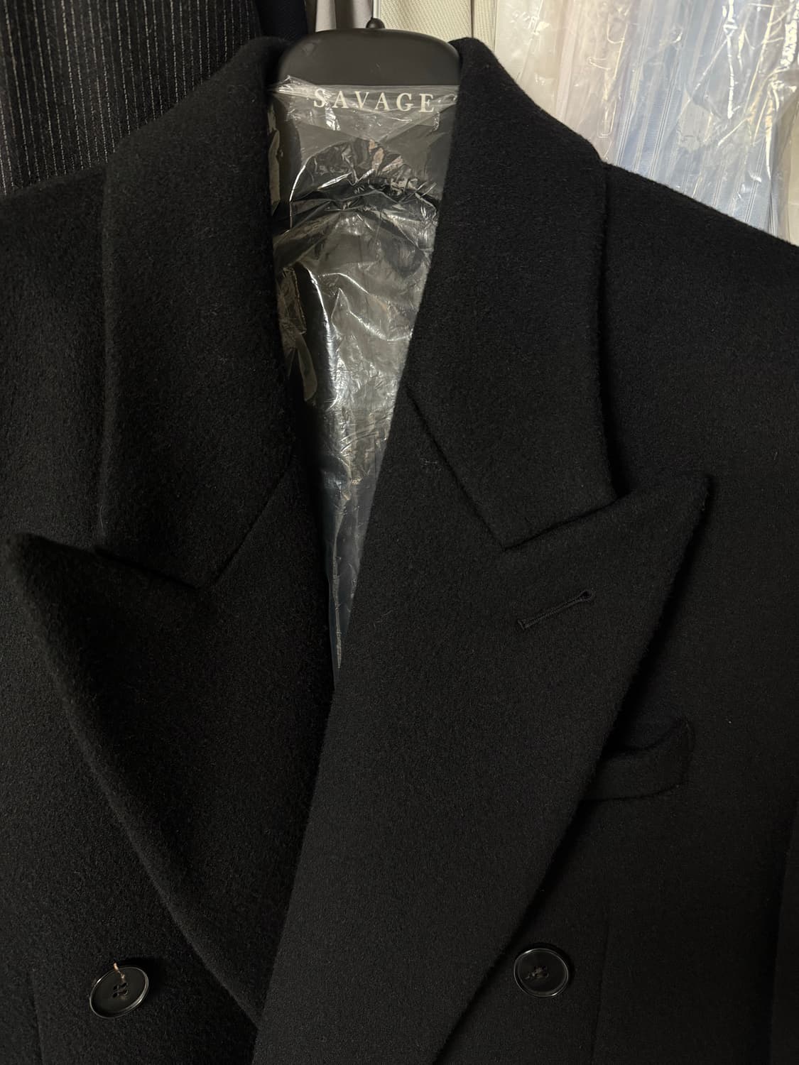 세비지 / Cashmere Double Breasted coat / M 상품이미지6