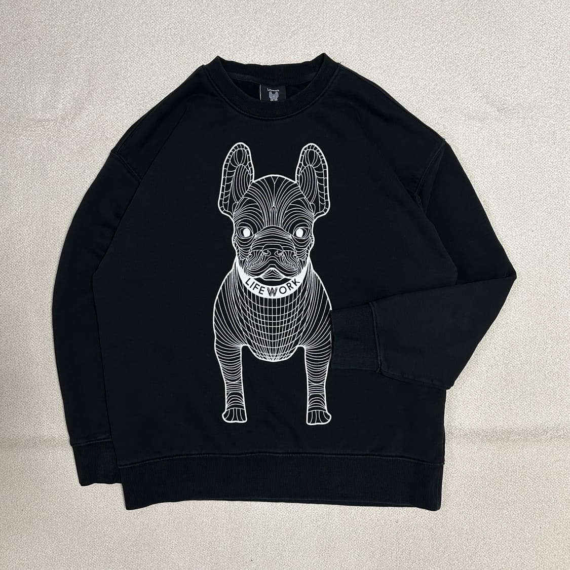 라이프워크 라독 빅로고 맨투맨 상품이미지1