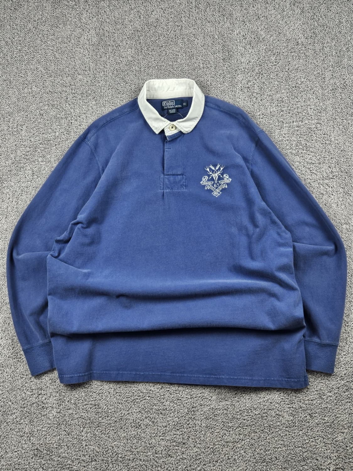 폴로랄프로렌 엘크로고 베이직 럭비티셔츠 ( XL ) / 10359 상품이미지1
