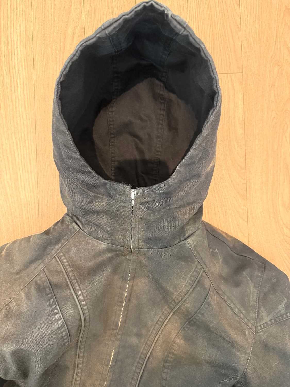 SUNDAY OFF CLUB 워시드 후드 자켓 상품이미지5