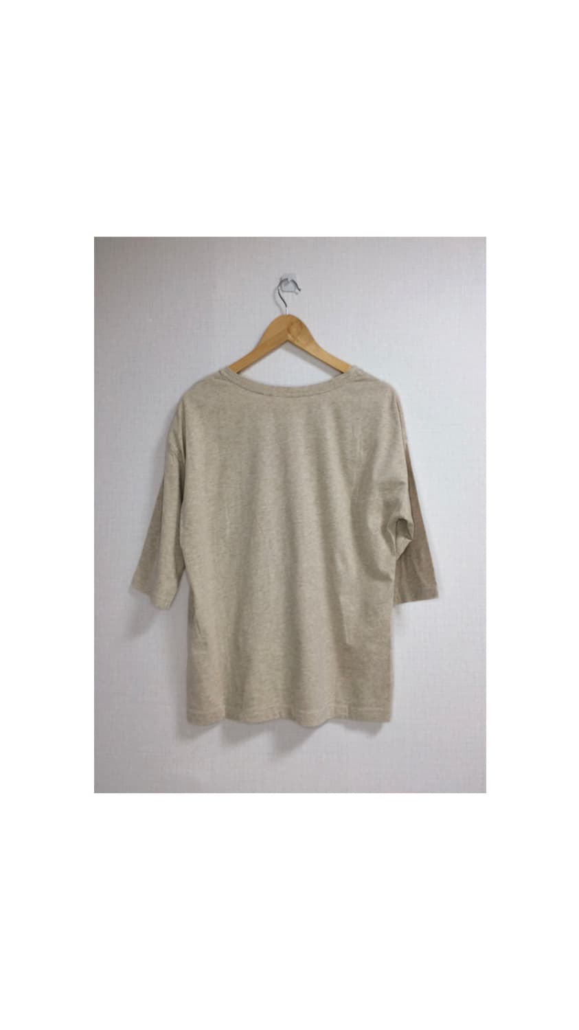 마이멜로디 x 유니클로 빅프린팅 7부소매 티셔츠 상품이미지3