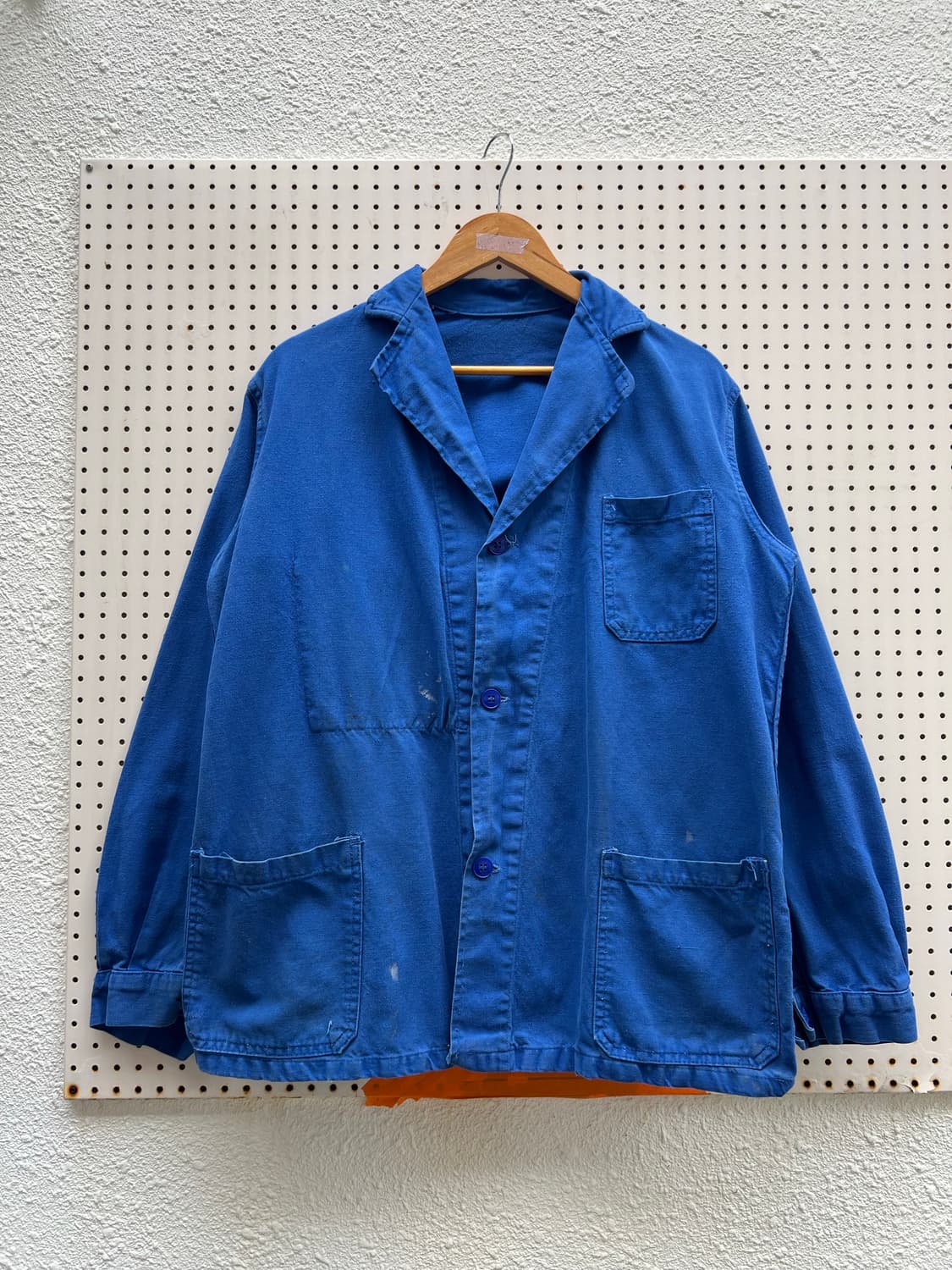 OLD VINTAGE OPEN COLLAR 빈티지프렌치워크자켓 상품이미지1